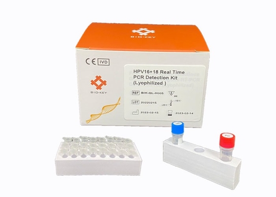 Bộ công cụ PCR HPV thời gian thực Dectectơ định kiểu gen nguy cơ cao HPV Xét nghiệm thăm dò Taqman