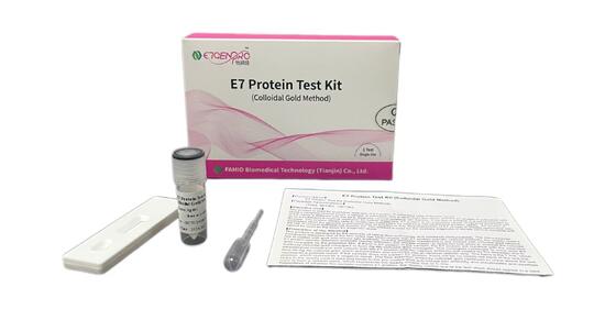 Bộ thử nghiệm HPV E7 Oncoprotein cho sàng lọc ung thư cổ tử cung với kết quả 15 phút, tự lấy mẫu và phát hiện trực tiếp protein tế bào ung thư